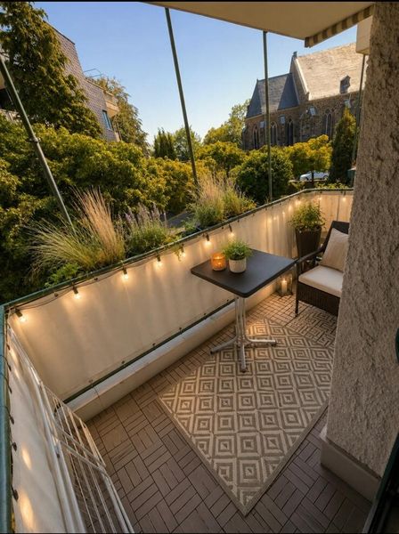 ++ Stylische 2-Zimmer-Wohnung mit Balkon & EBK in historischer Weberei ++